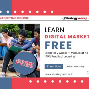 Enroll in the FREE 1 Module Learning in Digital Marketing.