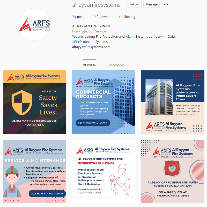AlRayyan Fire Systems Case Study Screenshot 2022 12 16 145246
